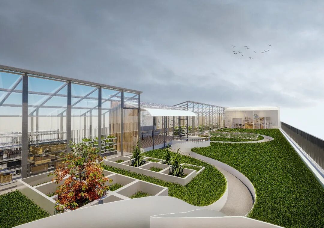 BRD必然空间设计丨湖北工业大学（空中科研农场）：云端上的智能种植-43