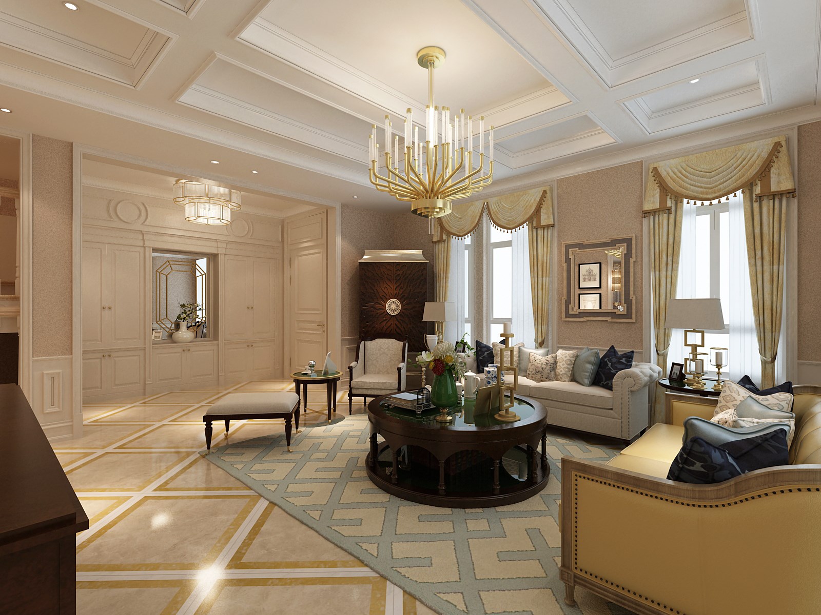 马鞍山英郡领域联排别墅 李先生宅邸-4