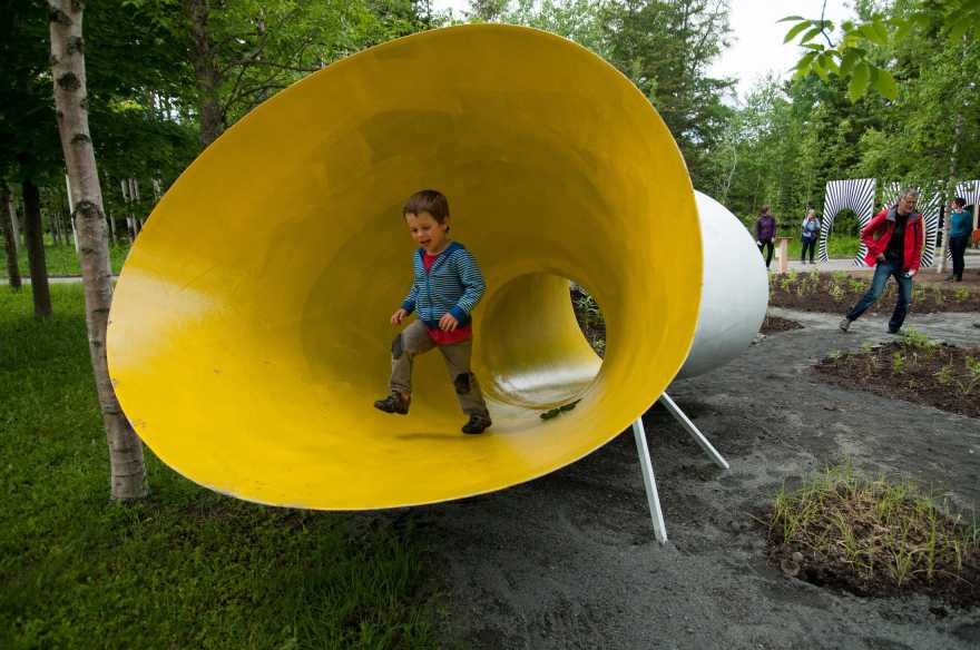 2019 加拿大国际花园节 | 彩色“岩石”结构装置引人入胜-83