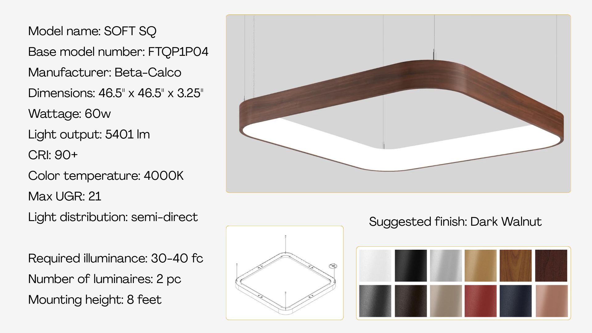 Presentation: Board Room Lighting Design-2