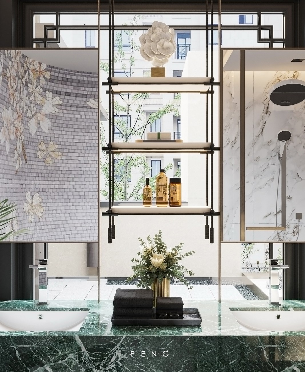 现代中式·总裁府邸 · 卓越海畔山复式样板房丨中国中山丨锋 FENG.-52