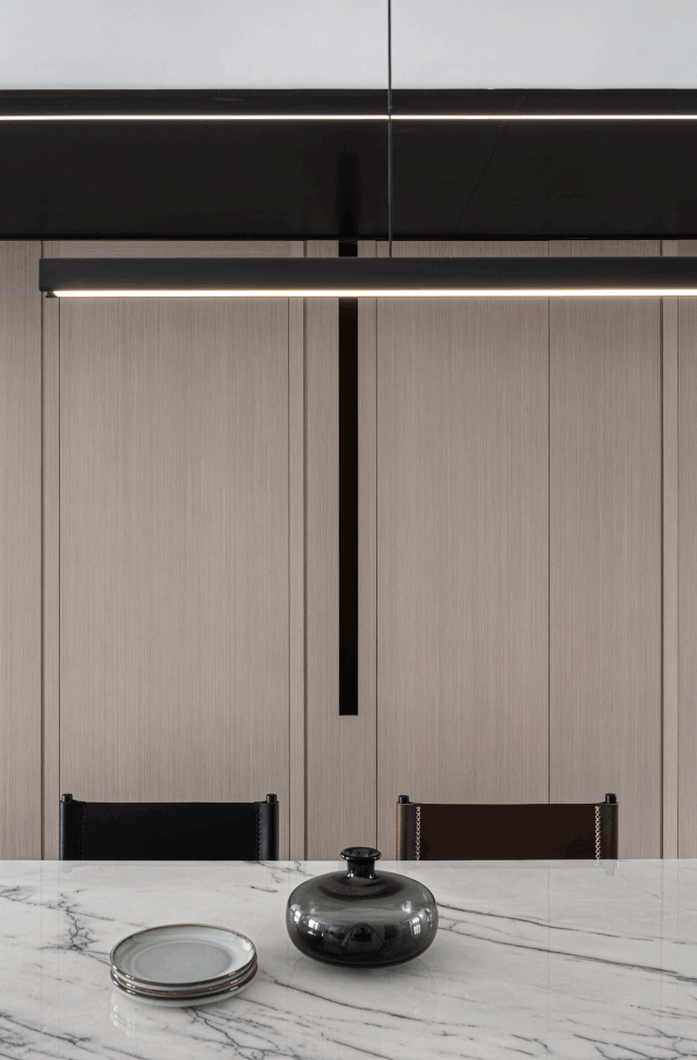 《霁月》 | 重构边界，光与空气舒展空间的婚房设计-45