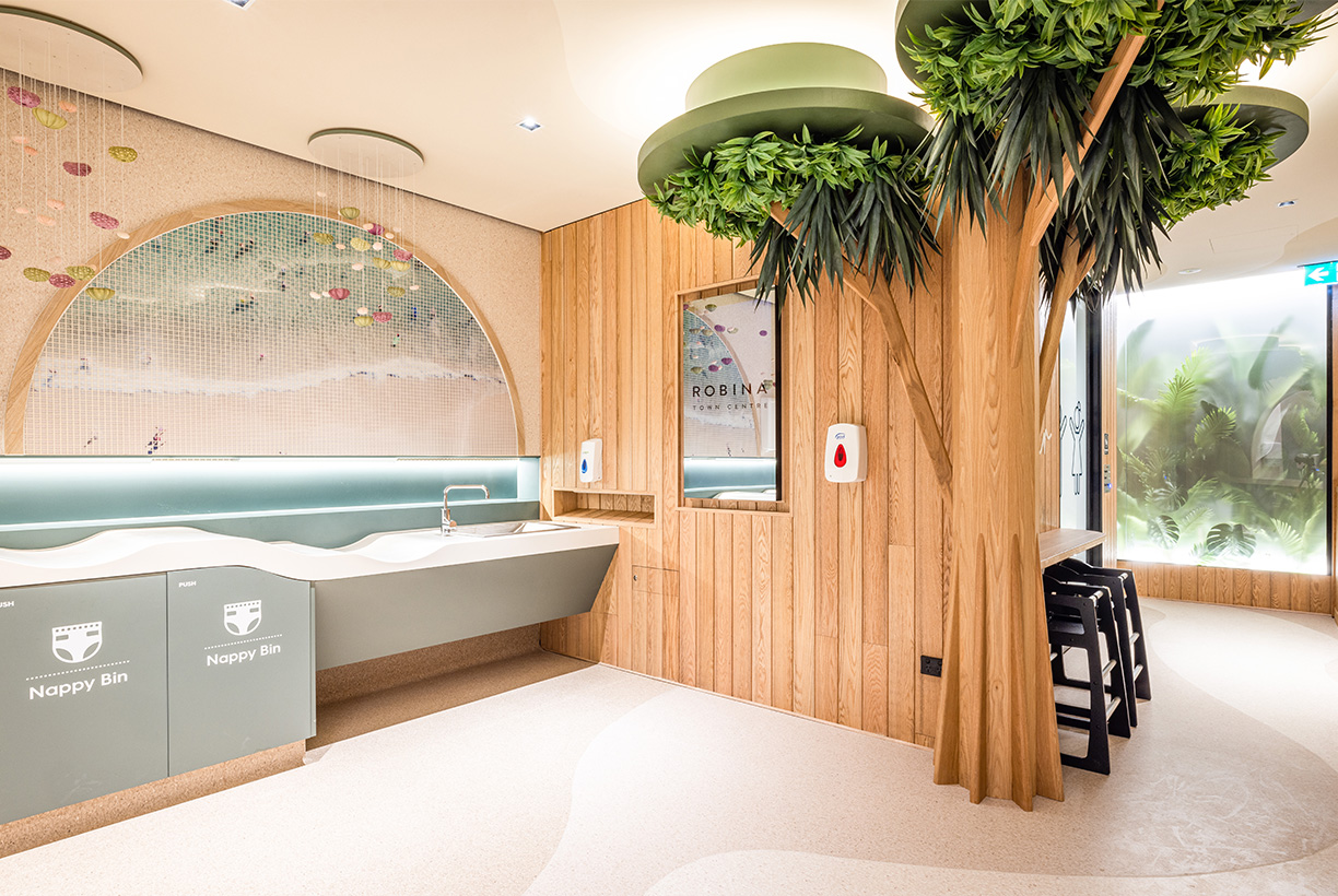 Robina Town Centre 亲子室及配套设施改造丨澳大利亚昆士兰丨i2C Architects-20