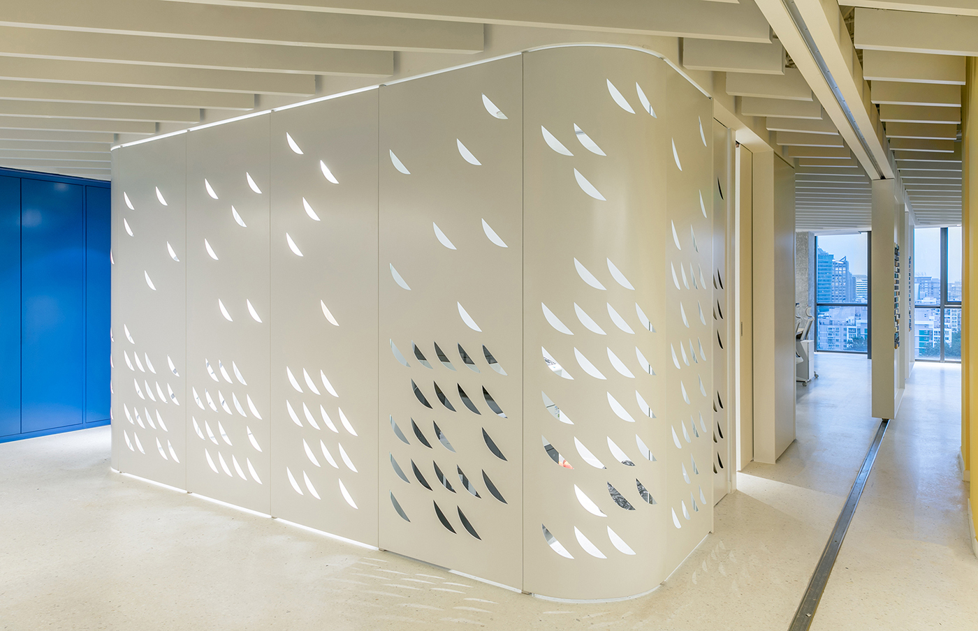 北京 LEEGE 办公室 | 创意组合空间,自然的色彩与叶形元素-14