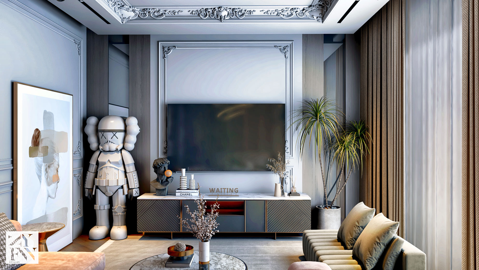 NEO CALSSIC MASTER BEDROOM-7