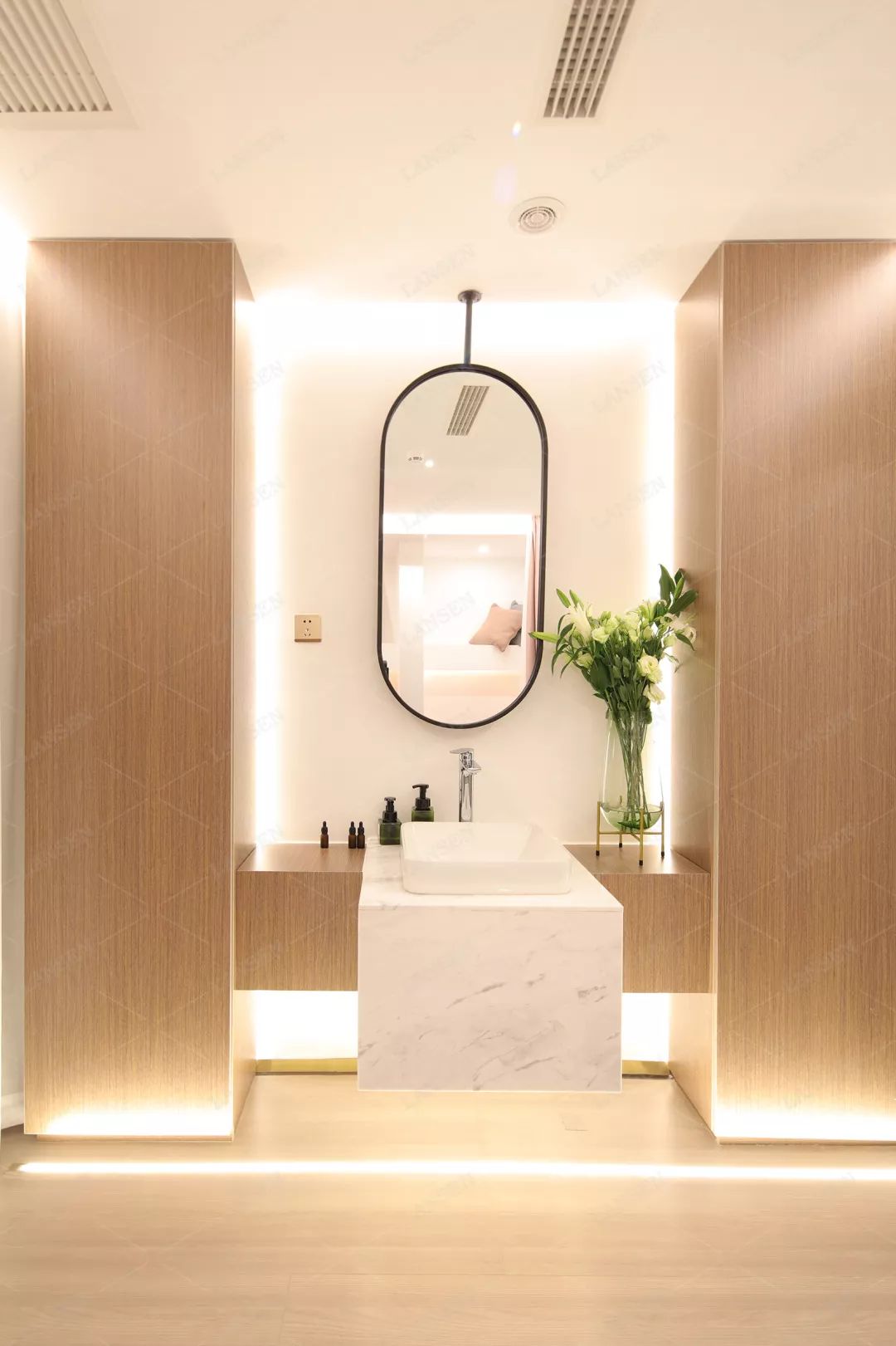 高端皮肤管理服务中心设计案例丨朗生-14