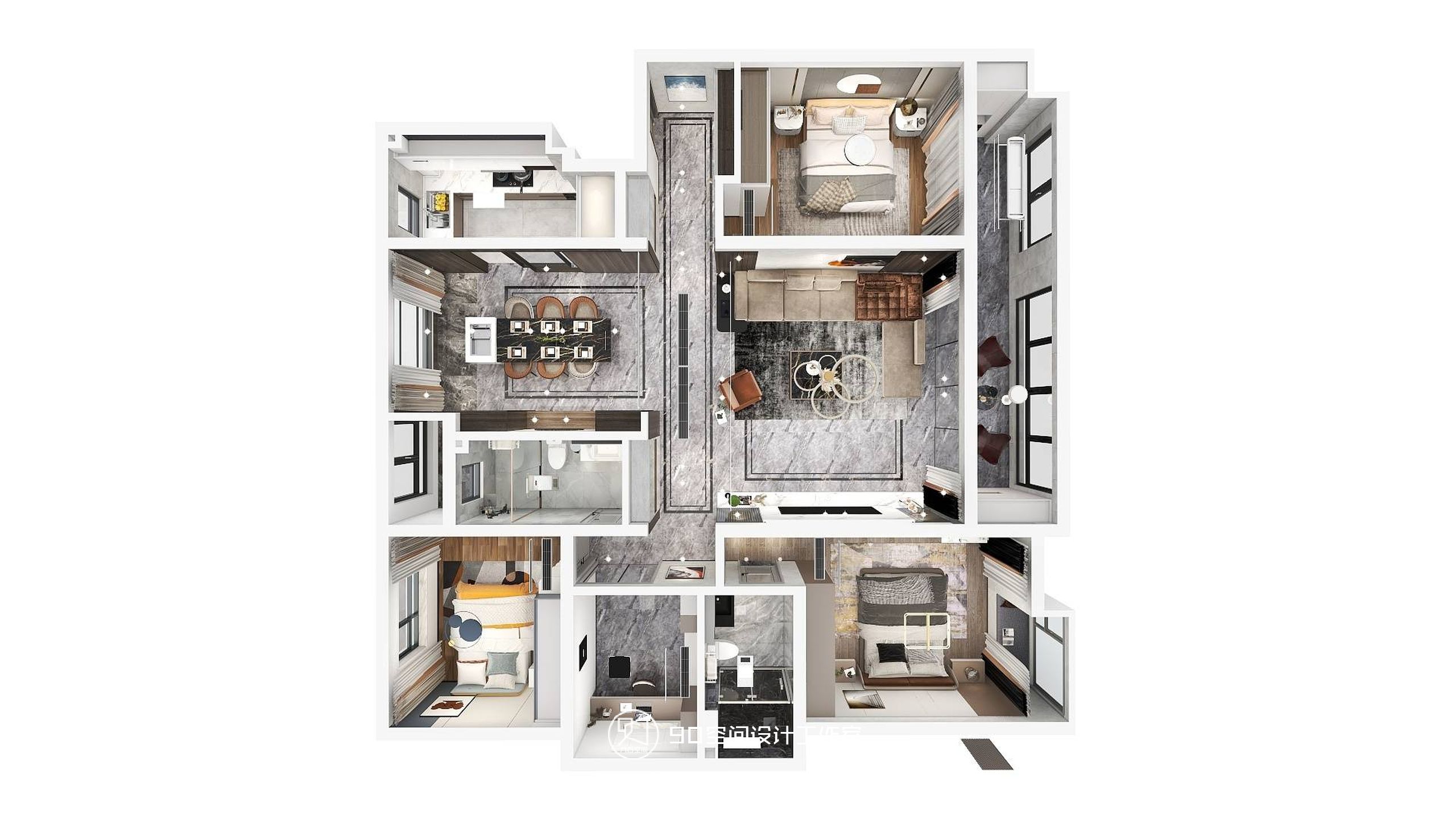 《你的背包》现代舒适家居设计-7