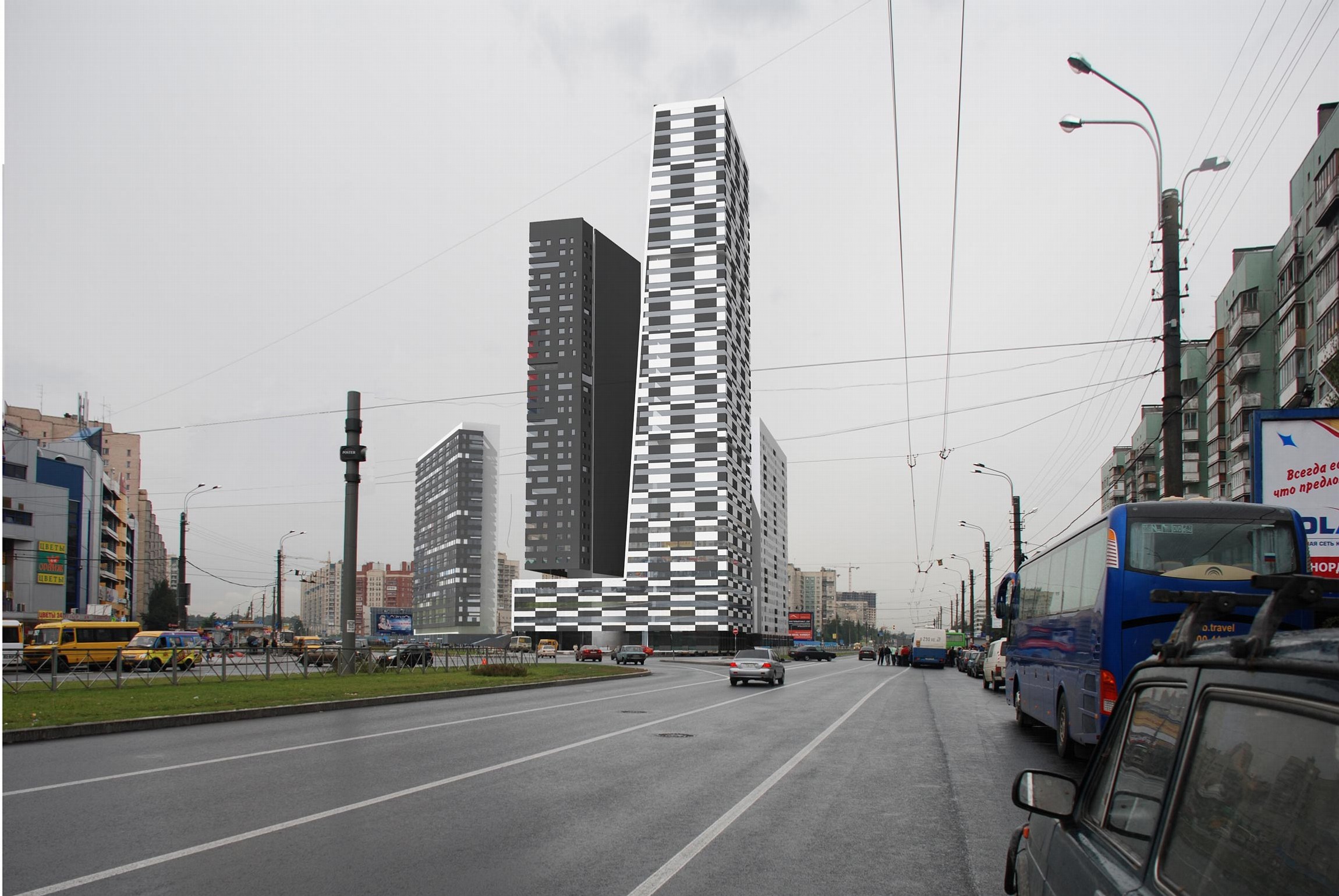 2009 年俄罗斯纳伊夫斯基耶别墅的现代极简设计-4