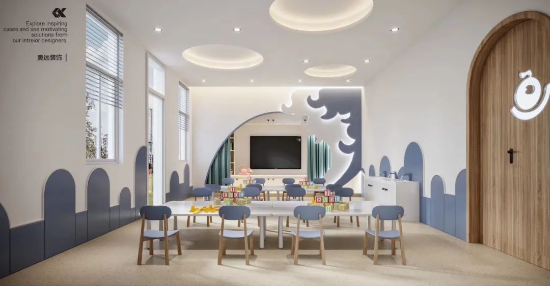 浙江嘉善鲱鱼宝宝早教中心 | 现代风格童趣空间-24