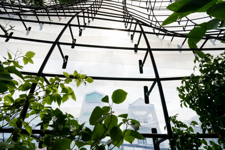 越南胡志明市婚庆大楼·曲线立面与室内星空设计-27