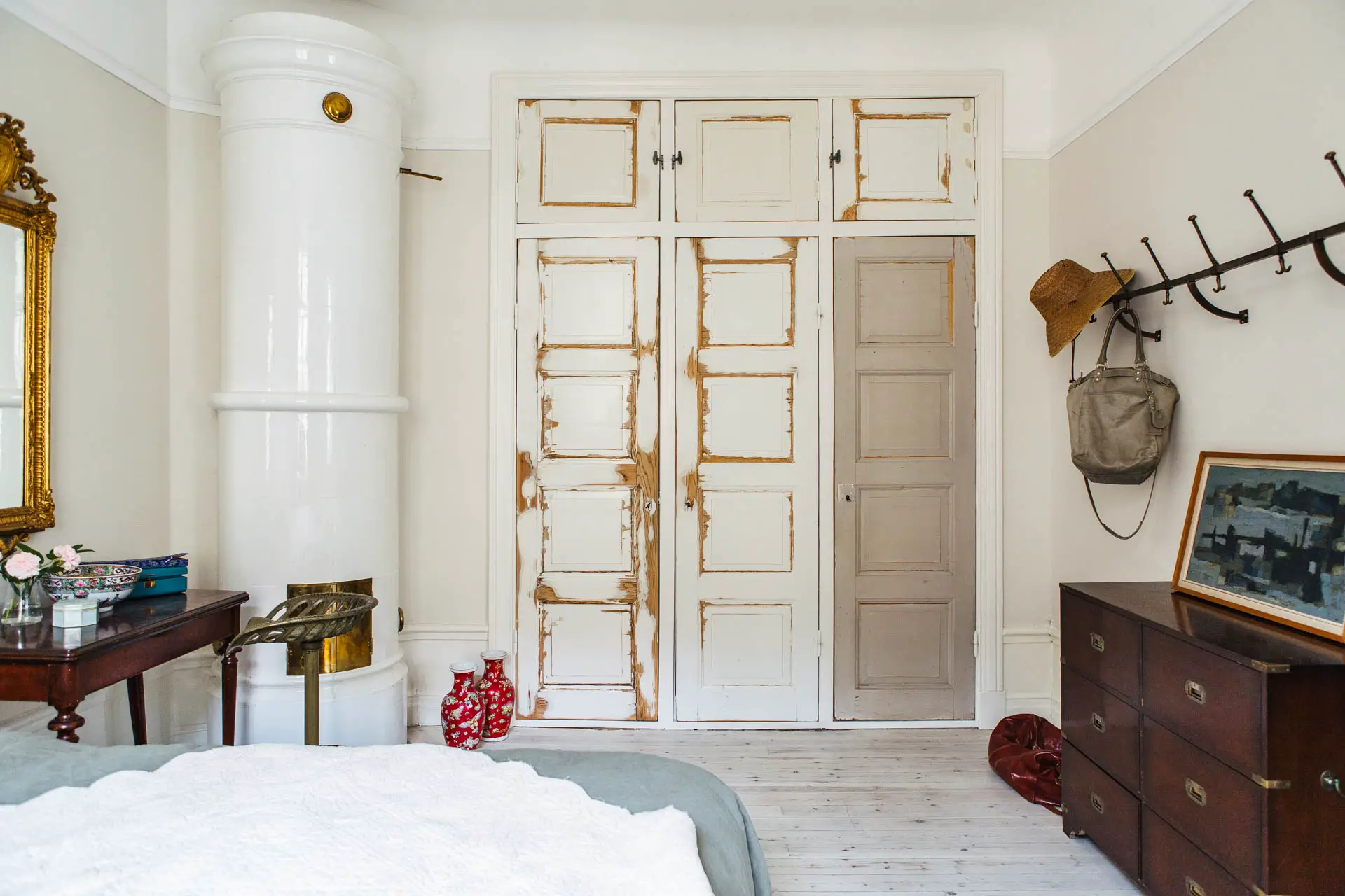 复古彩绘的 88 平米温馨家庭公寓-20