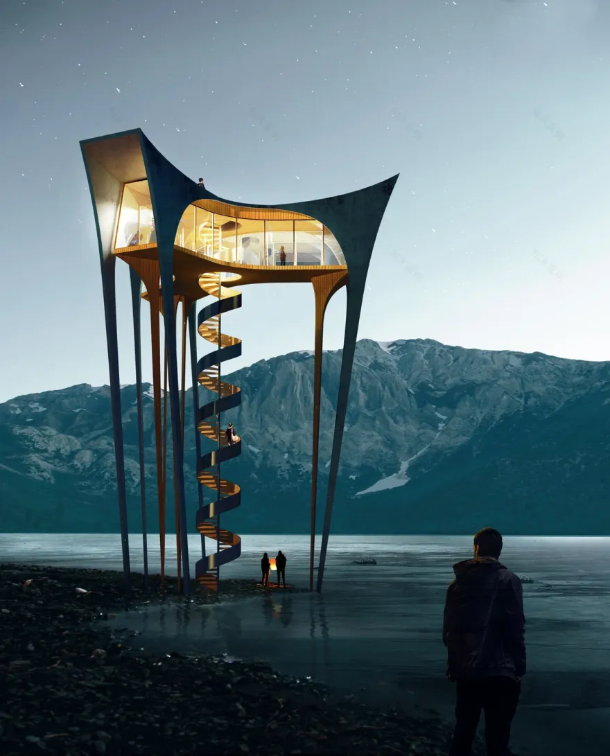 梦幻边界·Antireality 概念建筑设计探析-9