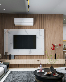 livingroom with open kitchen