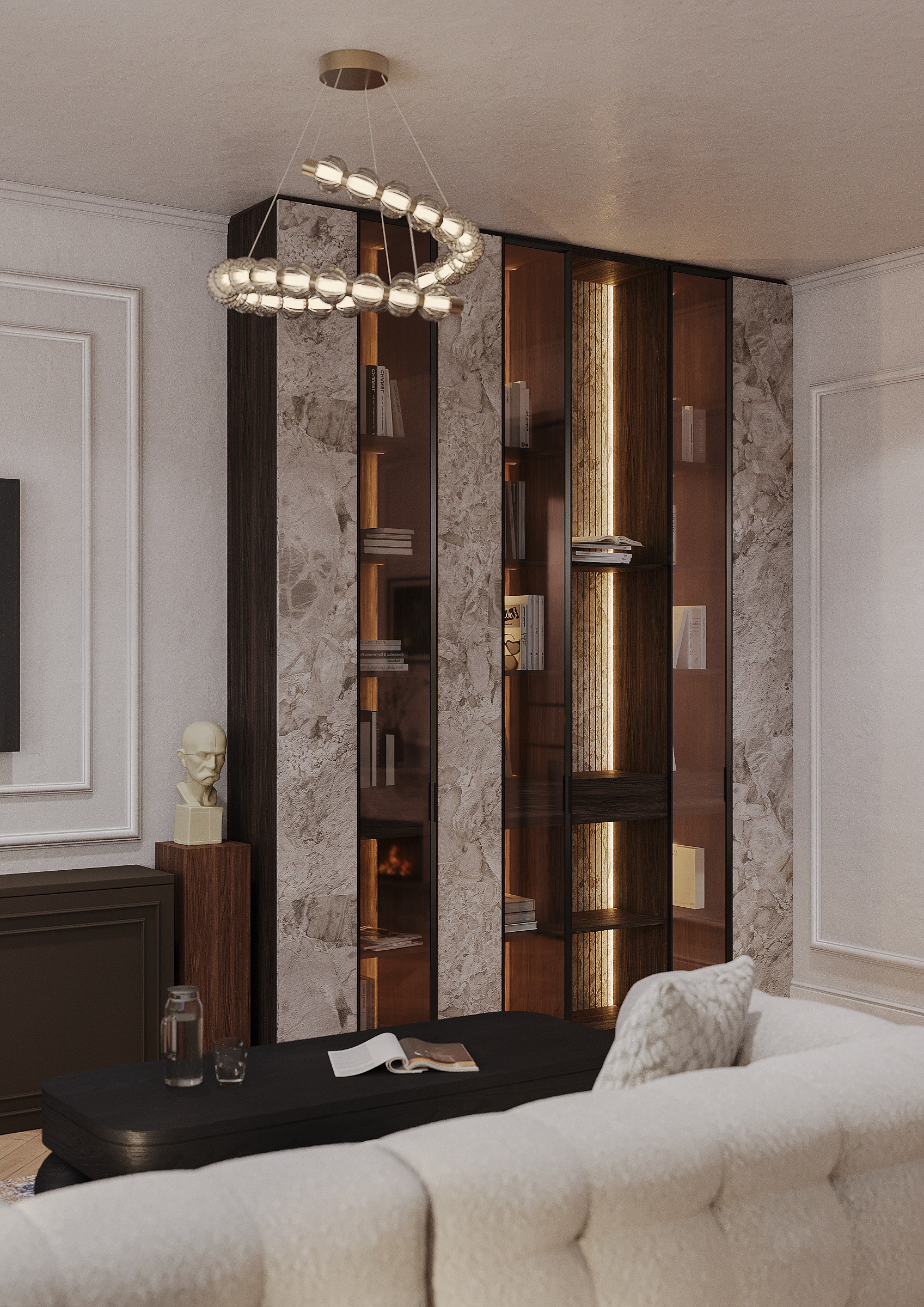 温暖现代客厅丨捷克丨asme_design-10