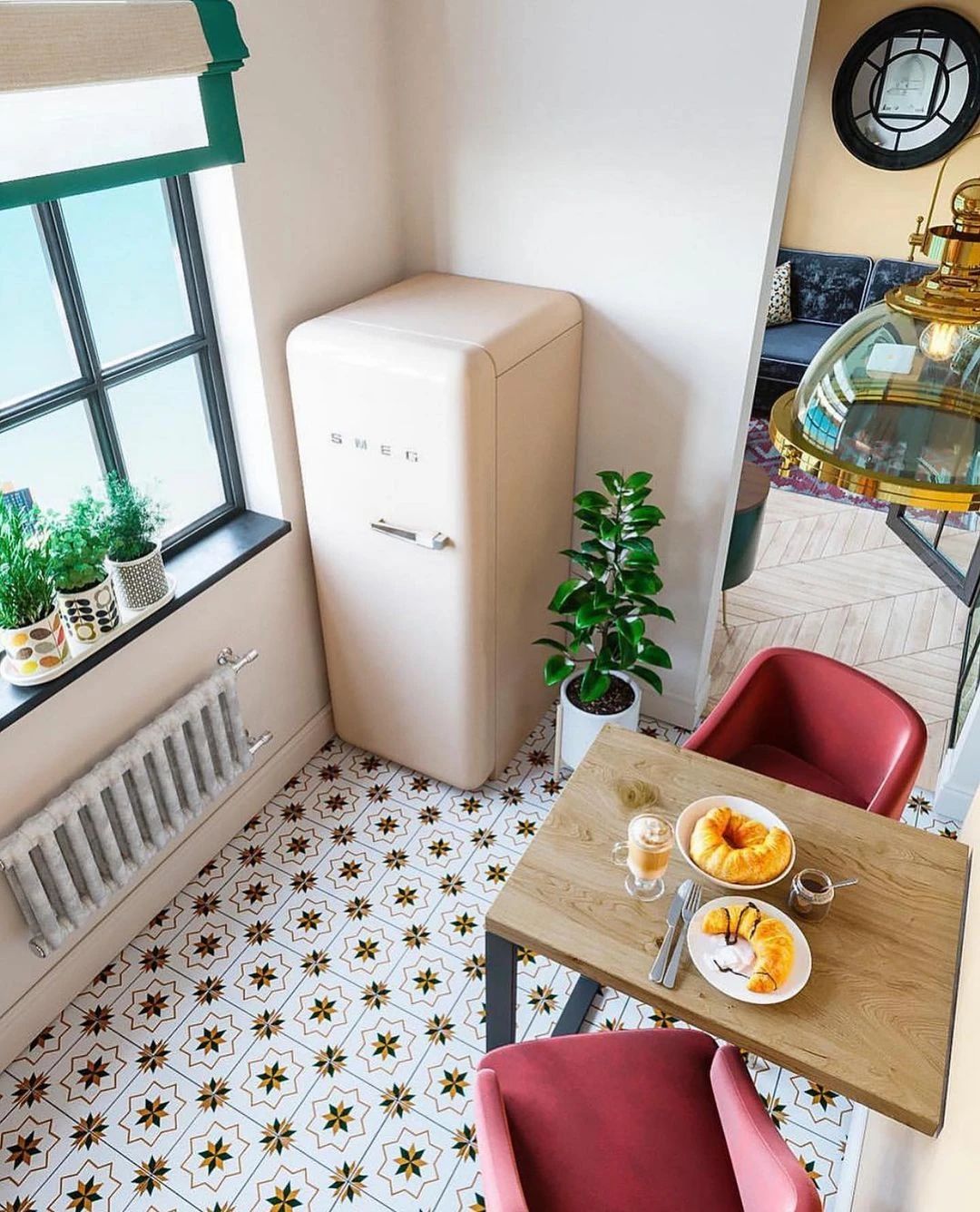 复古小宅室内设计丨BYCHKOV-19