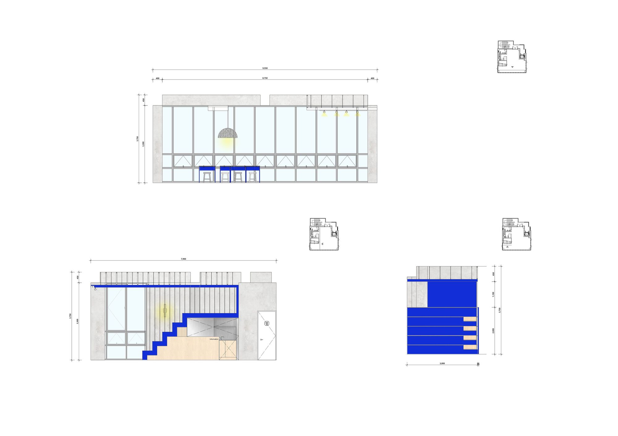 蓝月亮办公室丨韩国首尔丨G,O Architecture-28