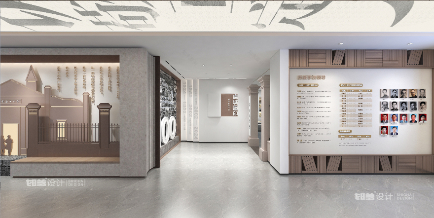 常熟市中学校史馆空间设计-3
