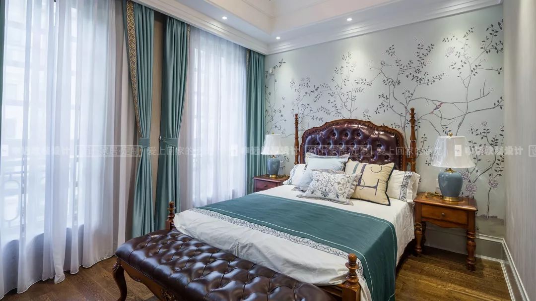 【申远软装百套实景案例】大华伊斐墅 300㎡ 法式-18