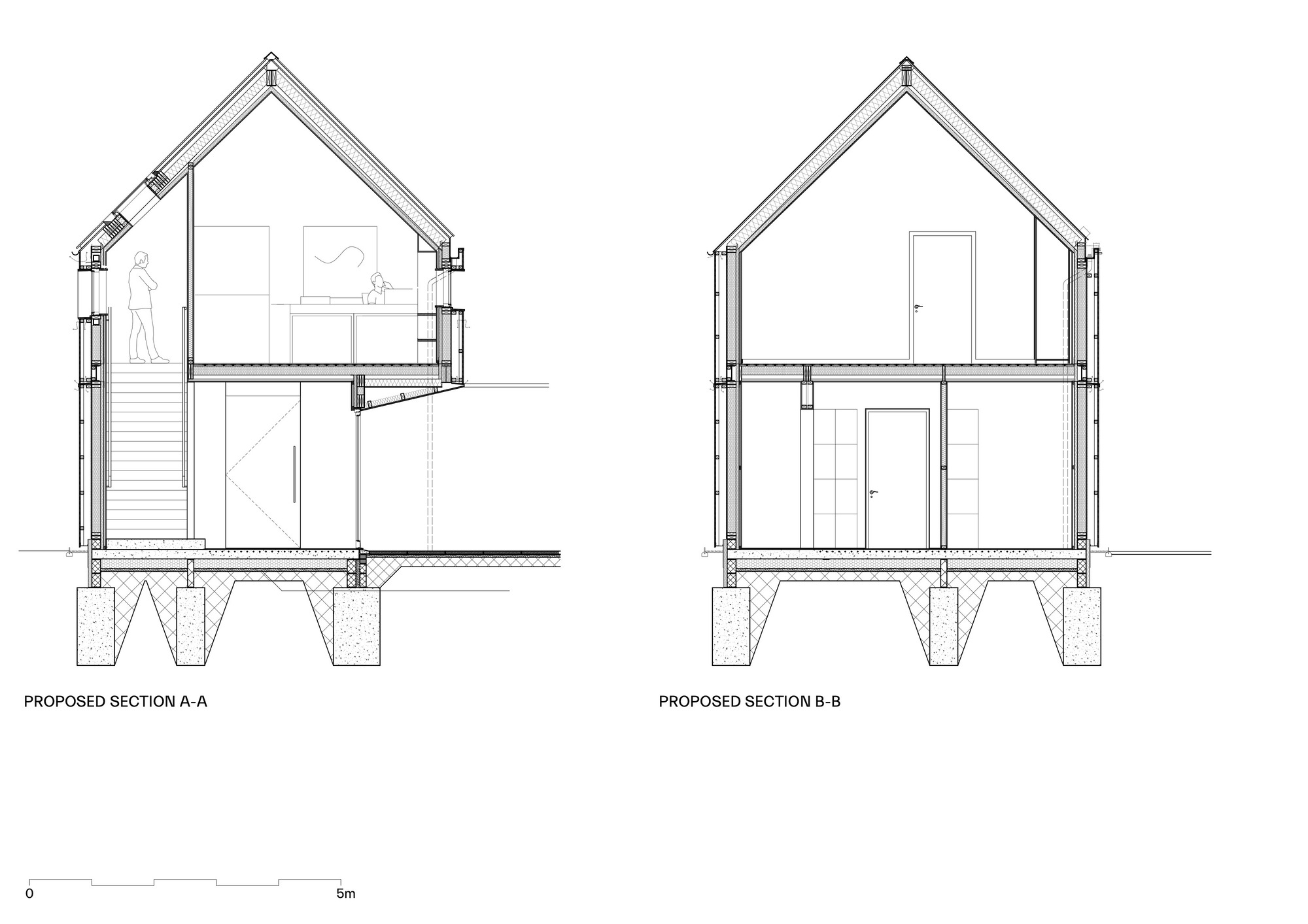 一间办公室和两所房子丨英国因弗内斯丨Loader Monteith-57