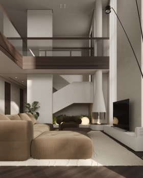 HRYBOVYCHY住宅室内设计项目丨乌克兰利沃夫