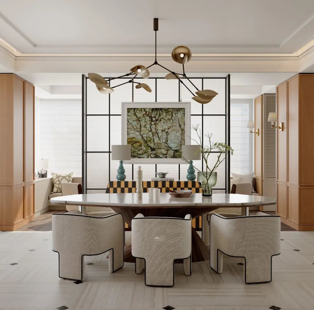 深圳400㎡大平层设计丨中国深圳丨HOMBLE红柏设计-30