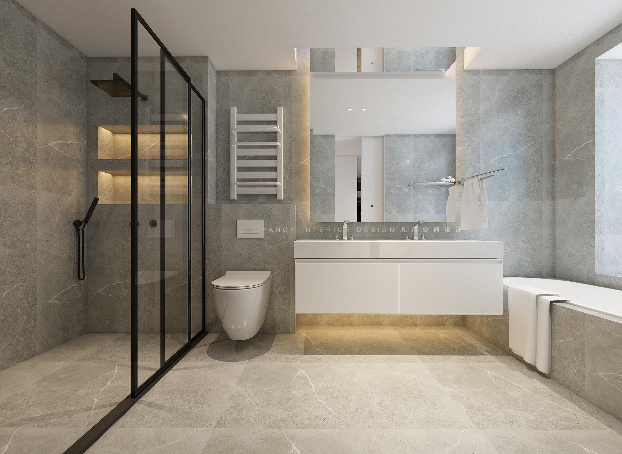 北京东区国际极简浪漫家居设计-14