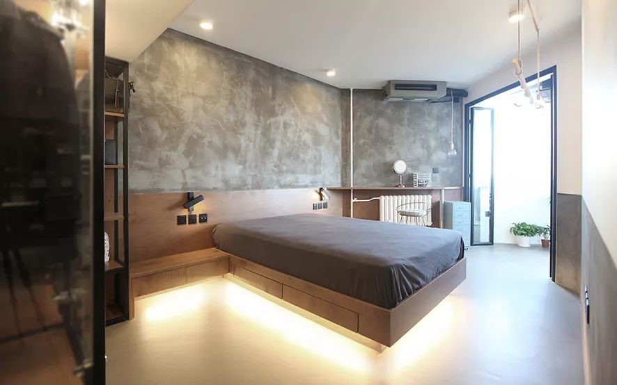 50㎡小户型逆袭，工业风酷炫变装-38