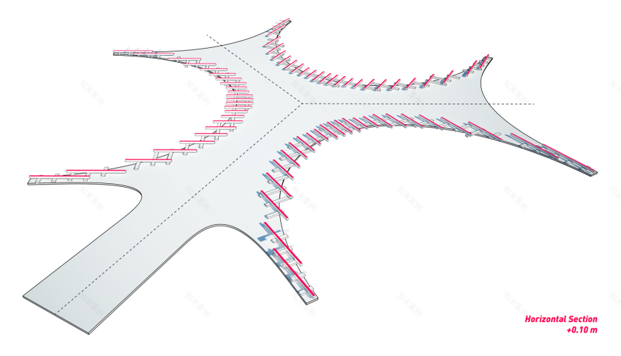 "未来空间"文艺复兴风格装置 | 木材与光影的游戏-41