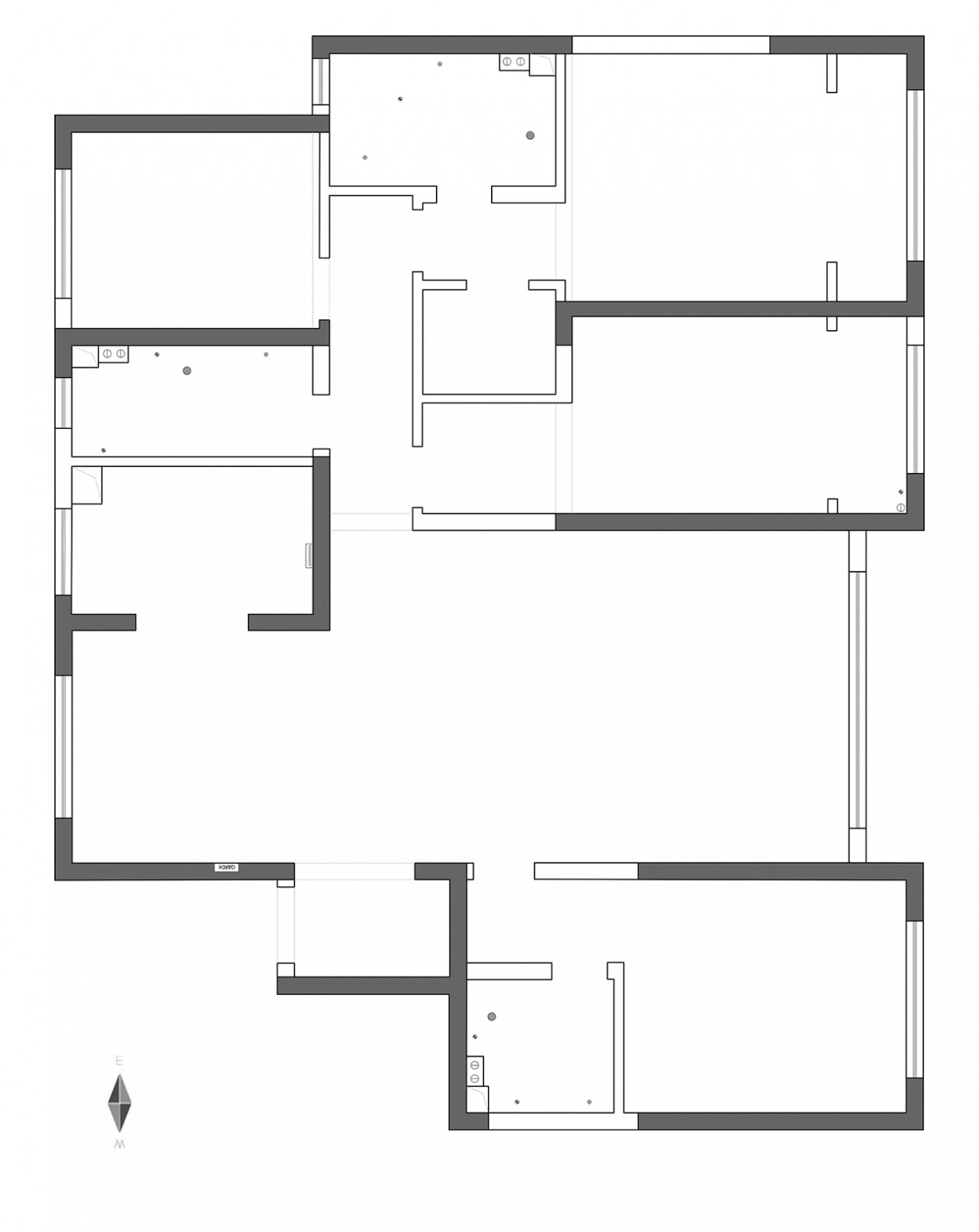 淄博紫薇园 199㎡现代轻奢住宅设计 | 品质生活，优雅时尚-73