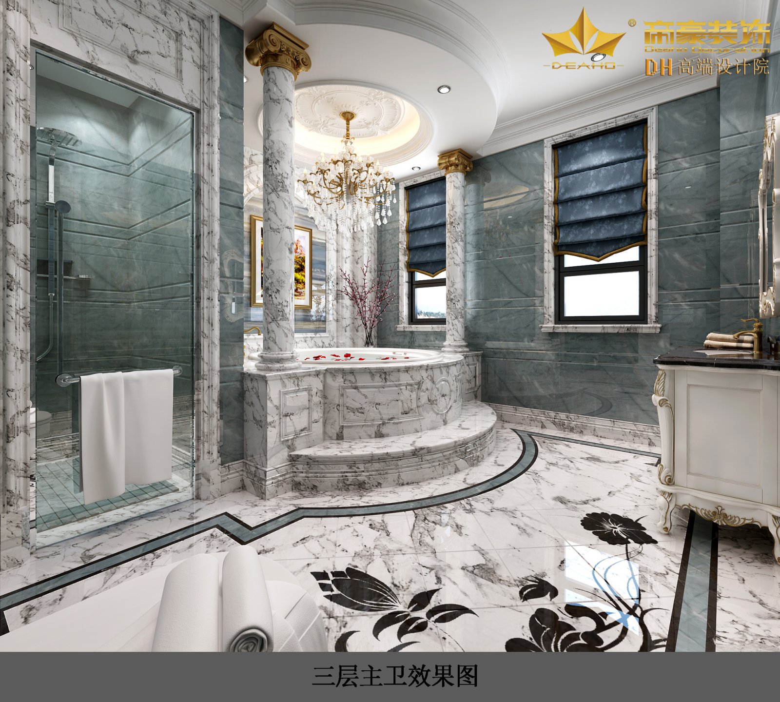 1500㎡欧式豪宅别墅-28