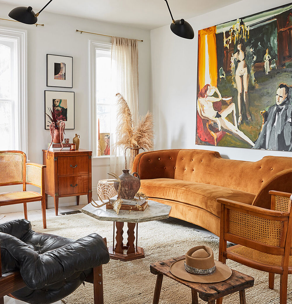 温馨复古的沙滩风格——探访摄影师 Christine Flynn 的创意家居-1