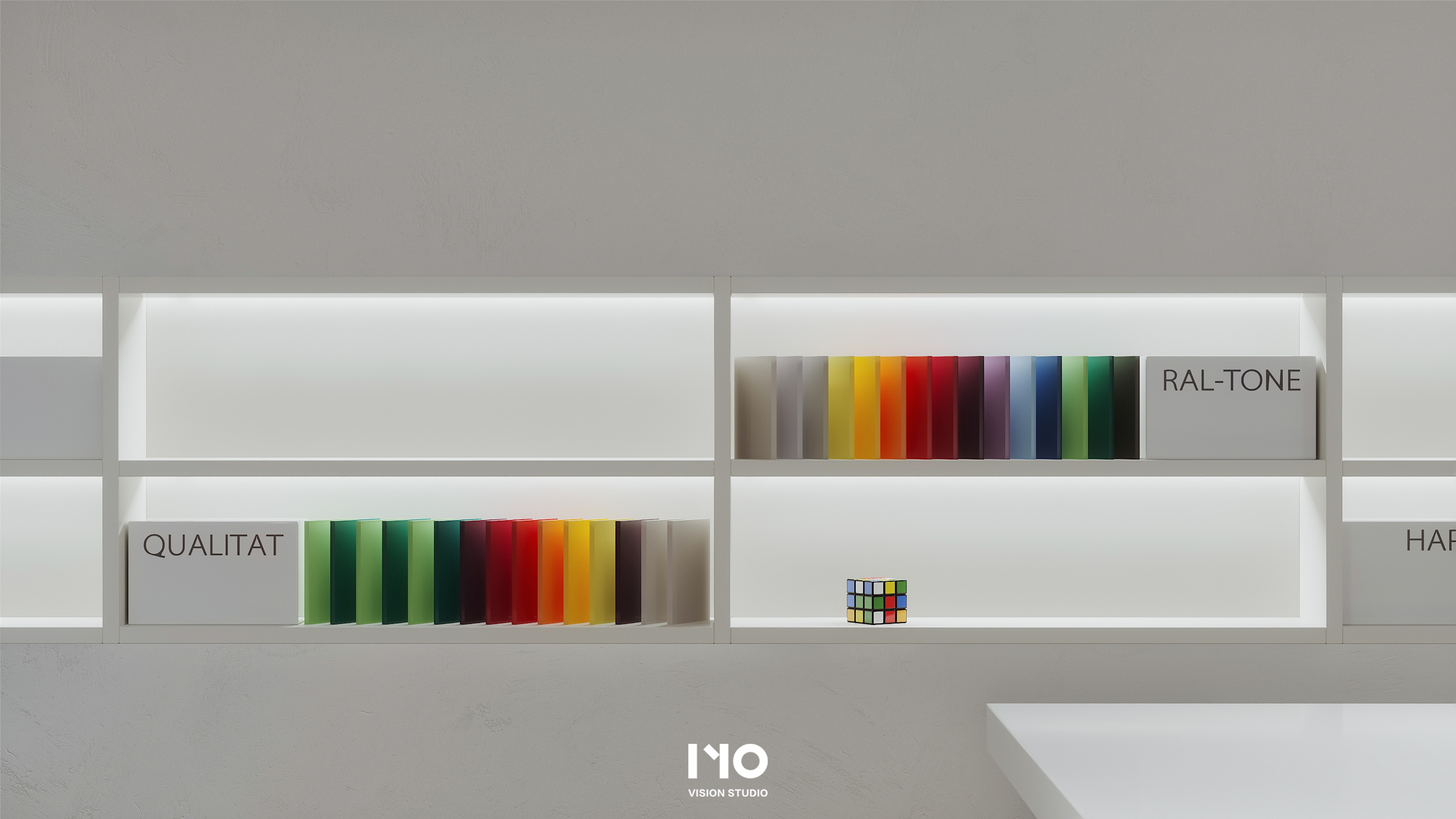 Mylands丨麦兰德涂料展厅 方块空间设计-7