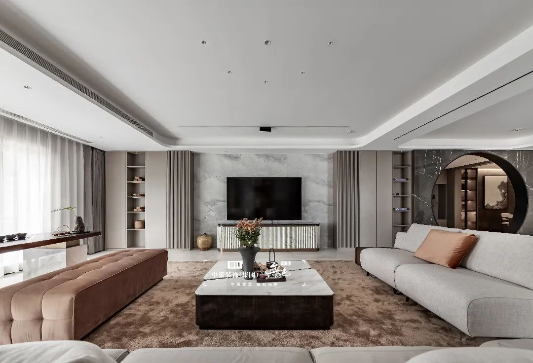 轻奢与古风 · 同款户型的个性解读丨中策装饰-52