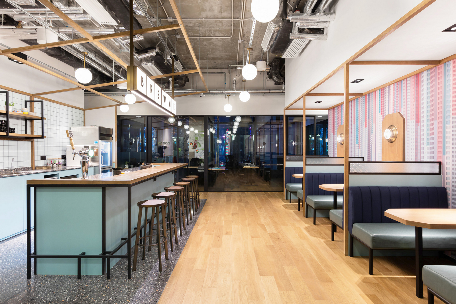 WeWork香港联合办公空间设计-12