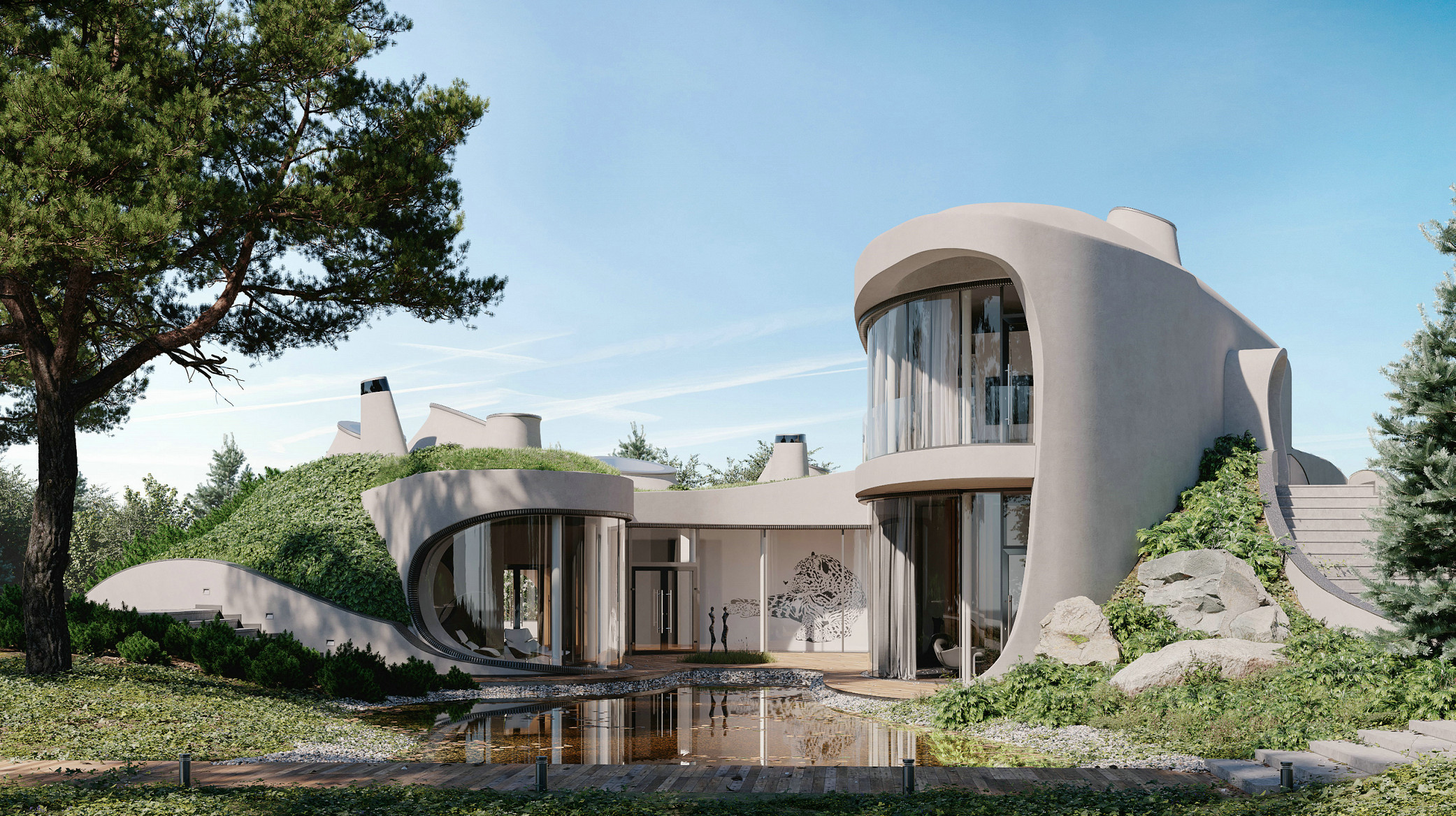 别墅外立面效果-2