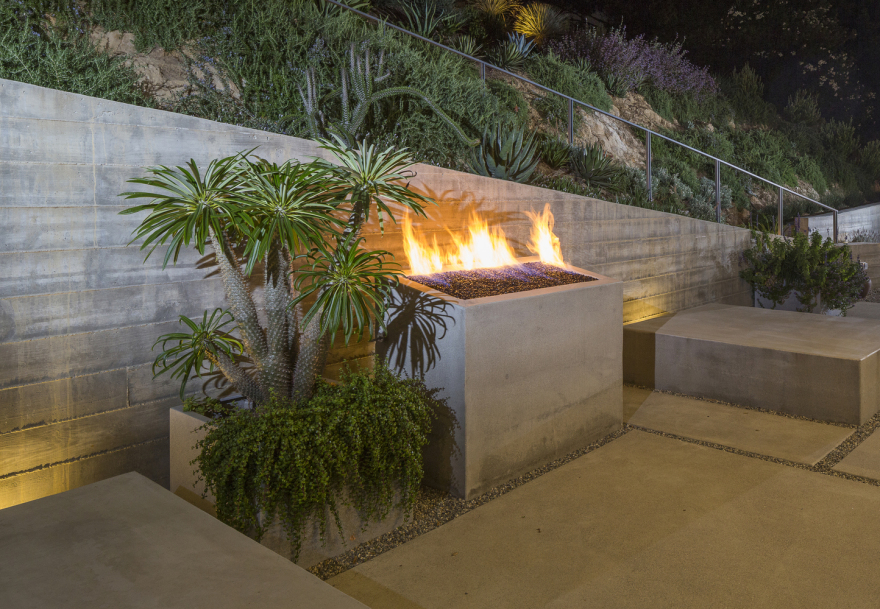 洛杉矶贝尔艾尔景观住宅 | 钢折叠屋顶与自然景观相融合-57