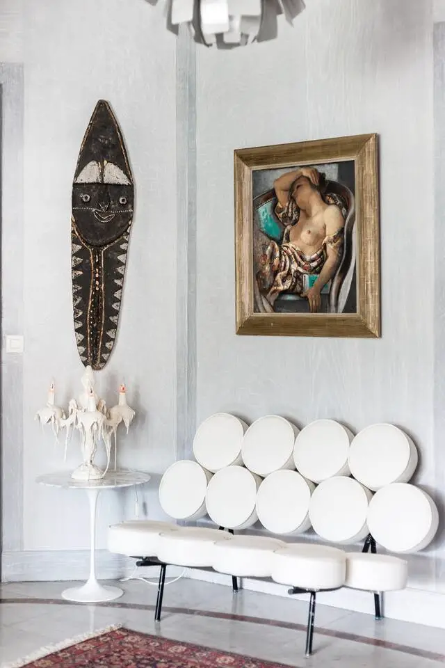 巴黎时尚公寓，古典与设计的完美融合-26