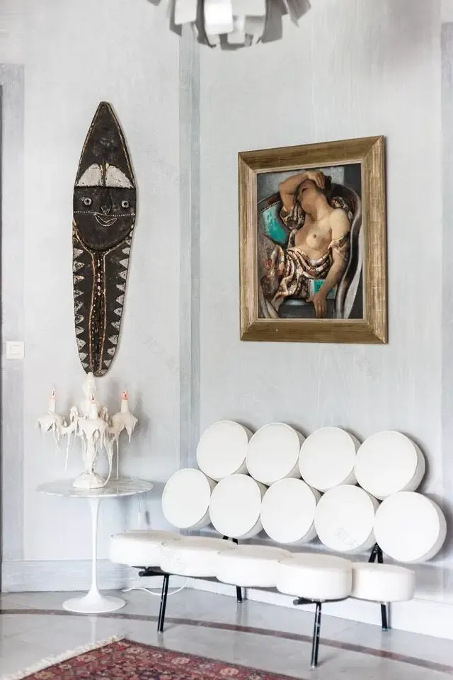 巴黎时尚公寓,古典与设计的完美融合-26