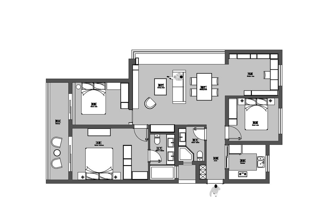 静觅现代简约婚房设计-4
