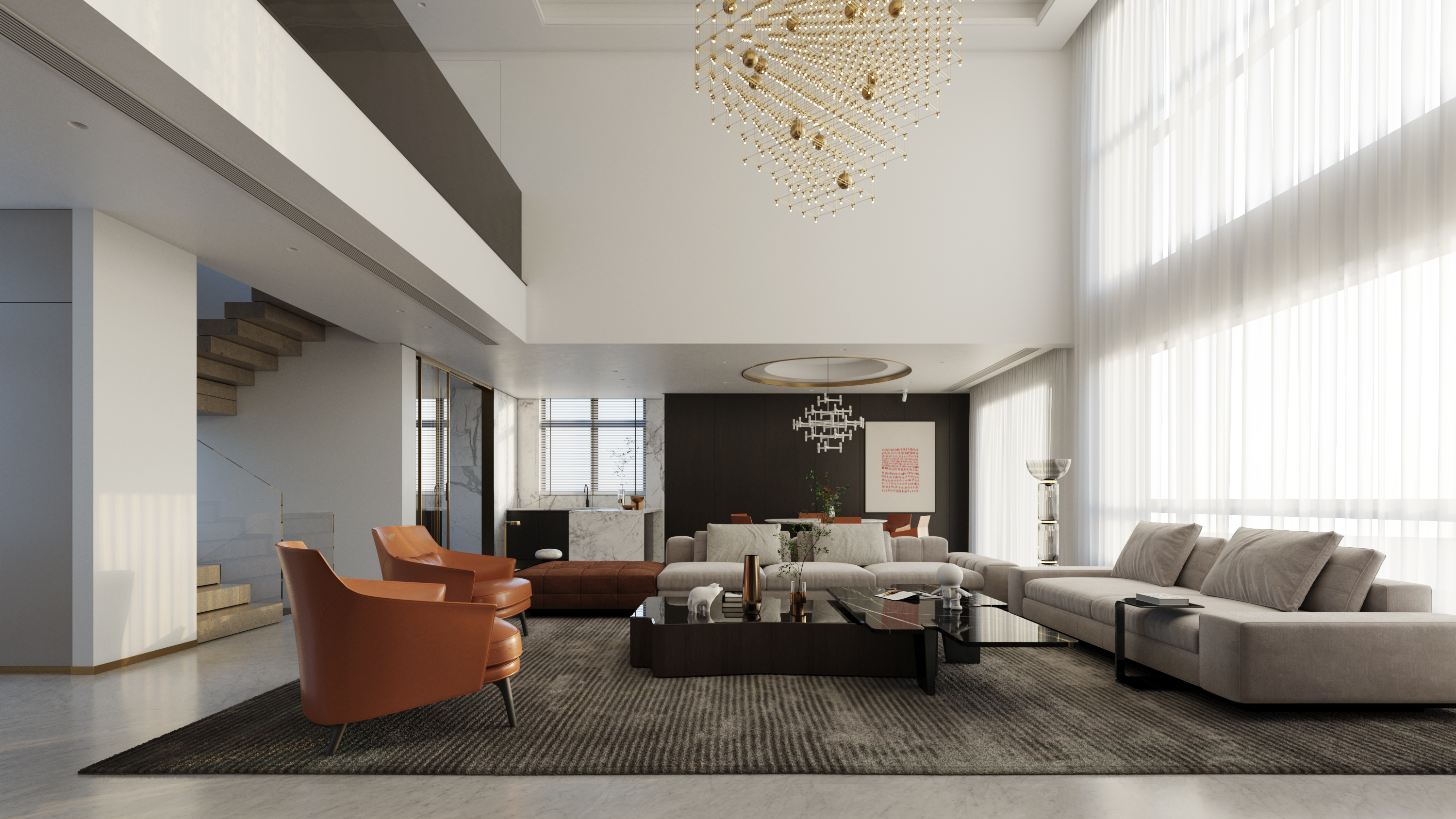 三水别墅效果图表现-10