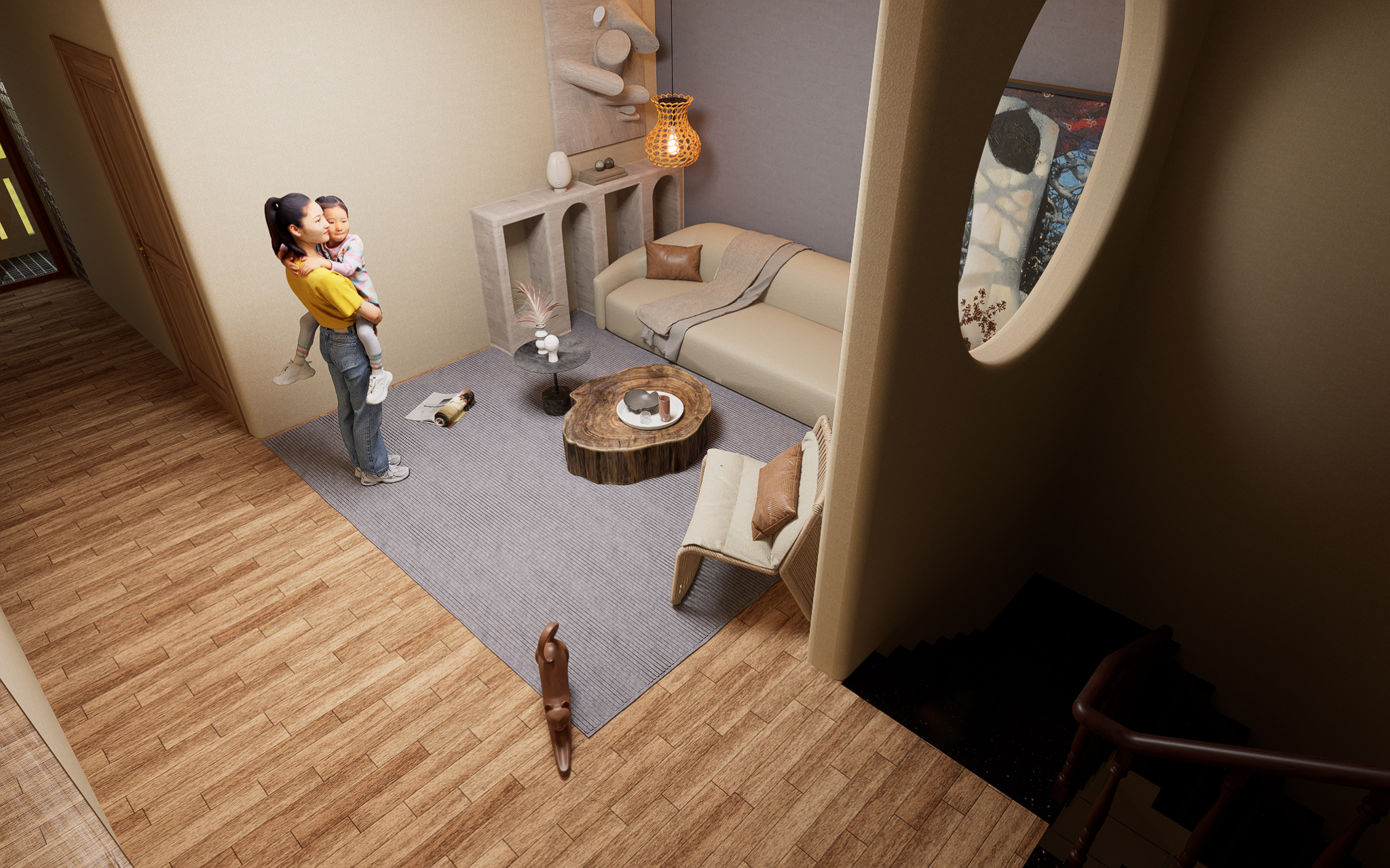 Small house interior-3