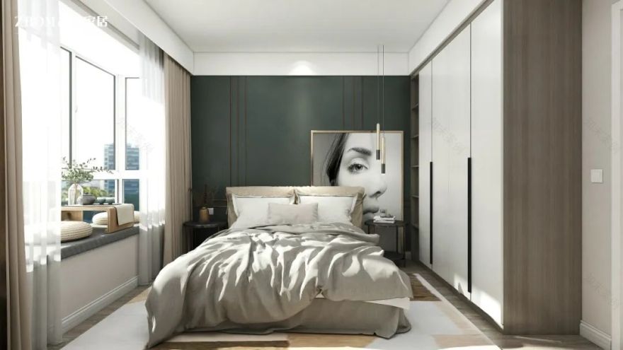 山东青岛 86㎡现代轻奢风小户型大变身-54