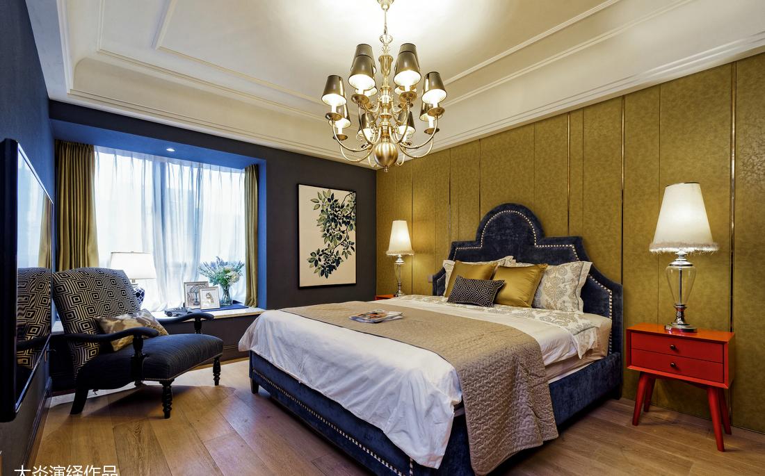 美式 Artdeco 风格顶楼复式设计 | 温馨舒适,富有艺术感-18