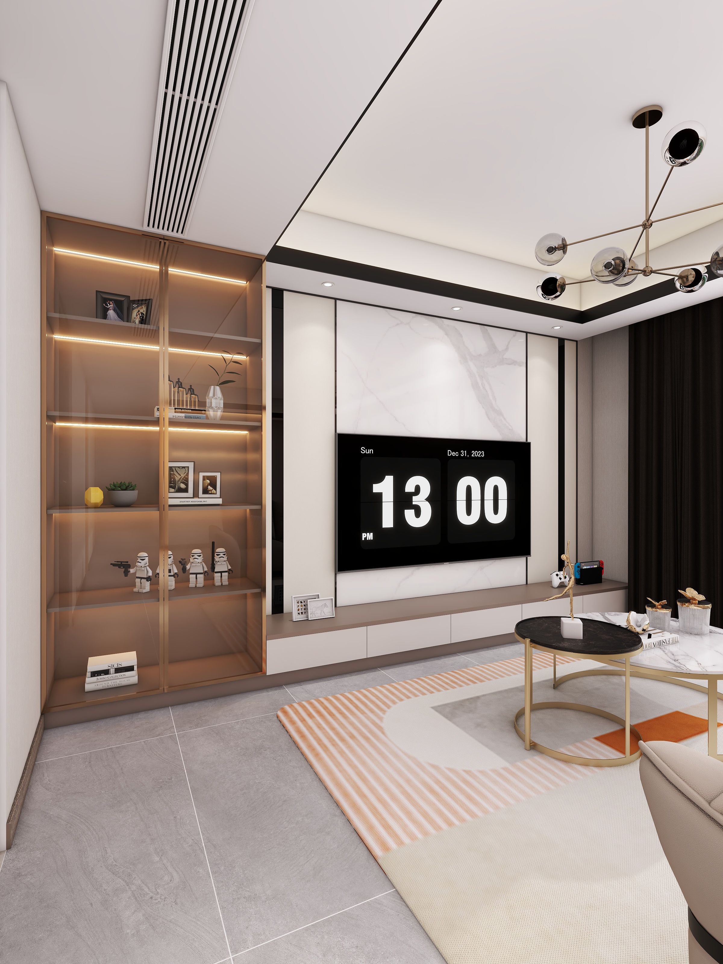 四川成都龙光天瀛（117平方现代简约四居室）-10