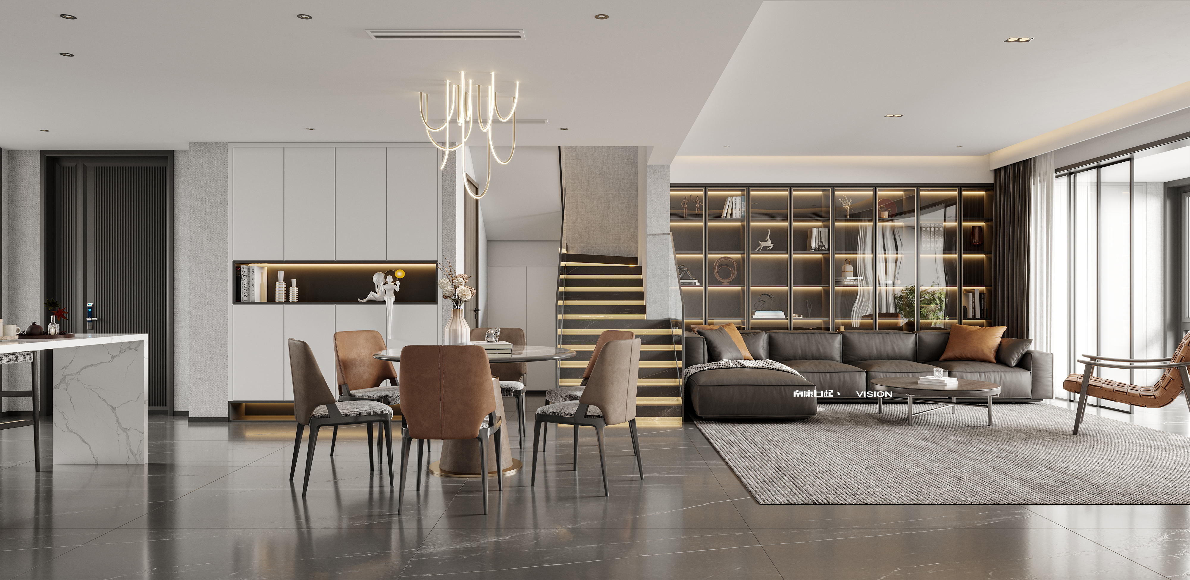 现代轻奢设计丨南康白起-2