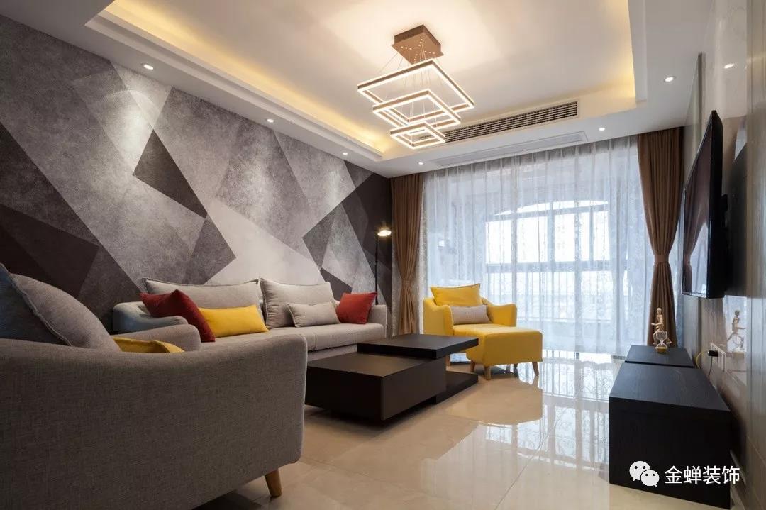 玙洁设计 现代实景 嘉湖景园-3