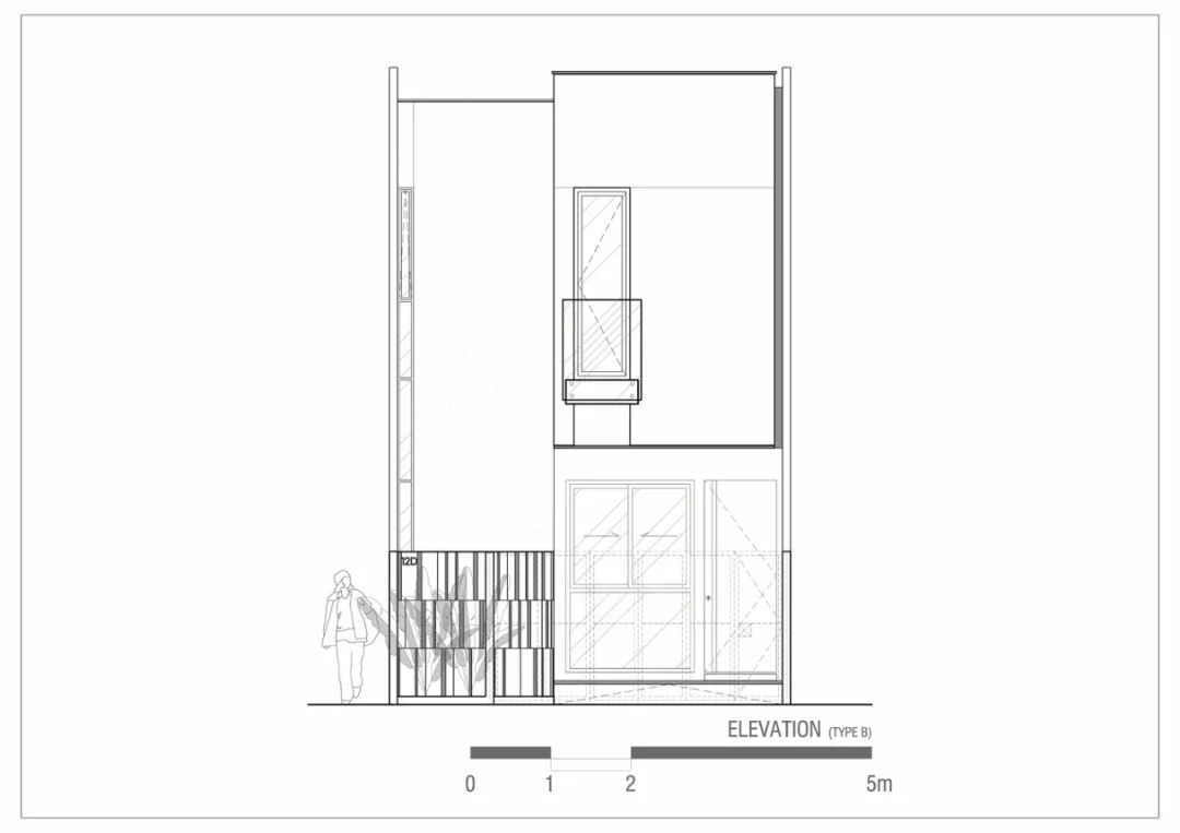 印尼泗水 518 平米地块的 5 个“R 微型住宅”设计-53