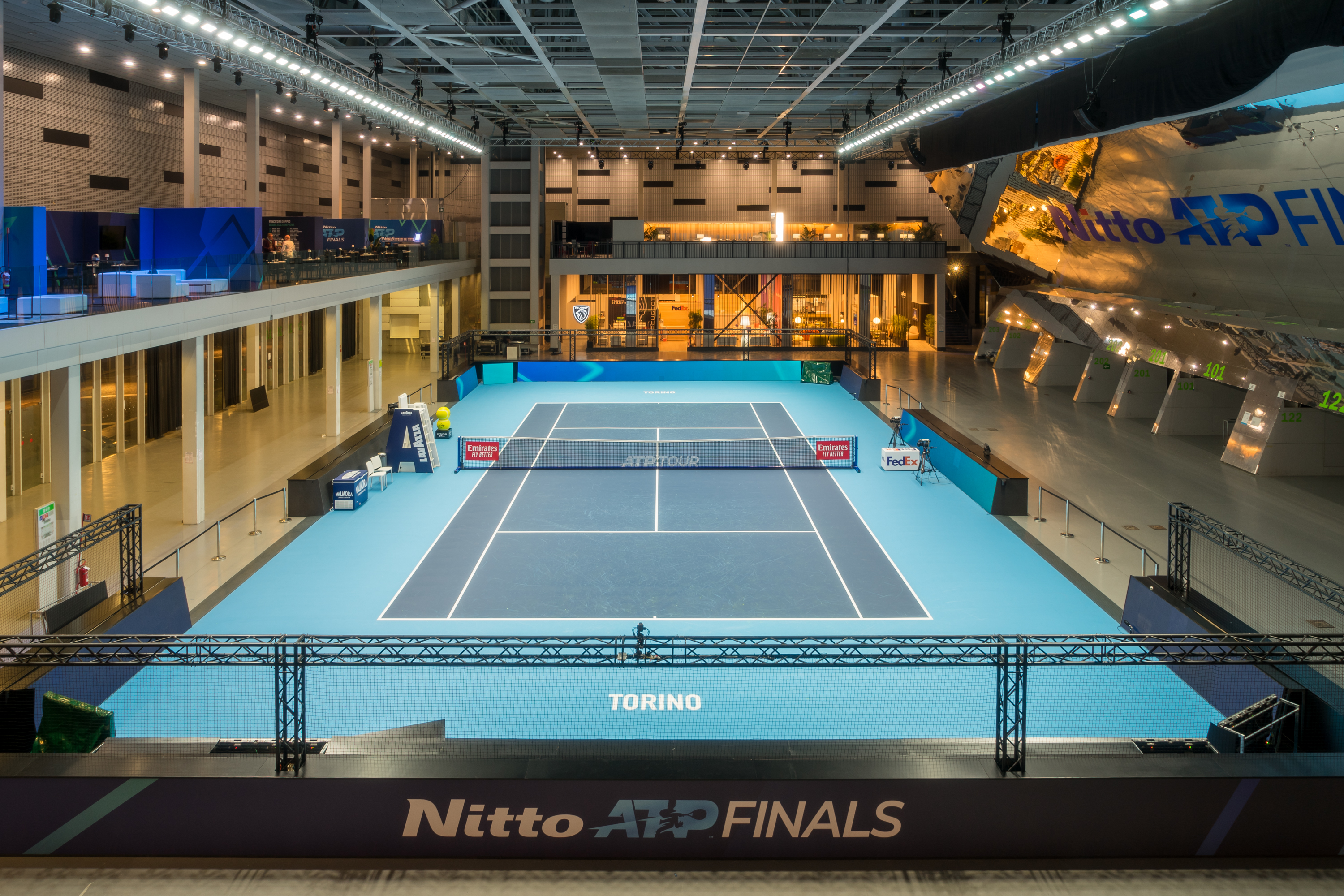都灵 Nitto ATP Finals 赛事场馆设计丨意大利都灵丨Benedetto Camerana-42
