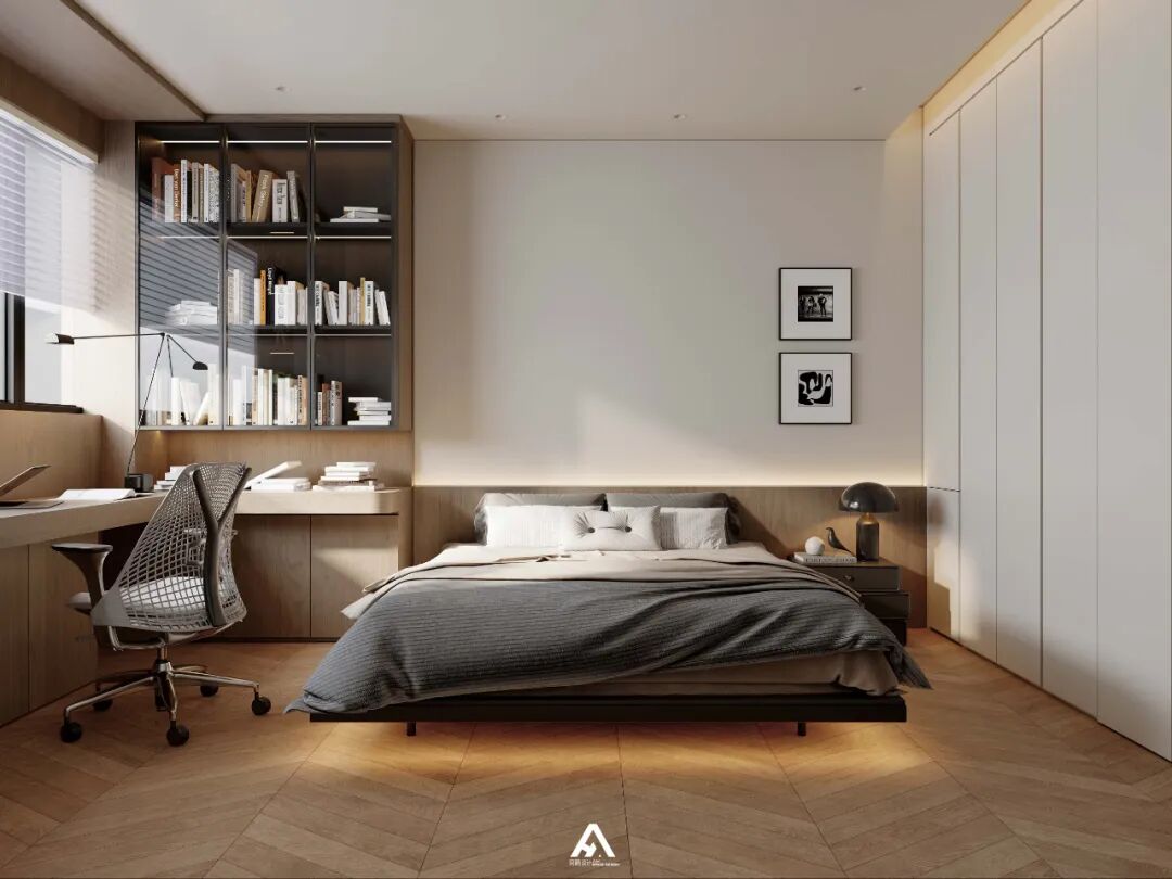 南昌阿鹤设计|家该有的样子——木质的温暖与灵魂。-119