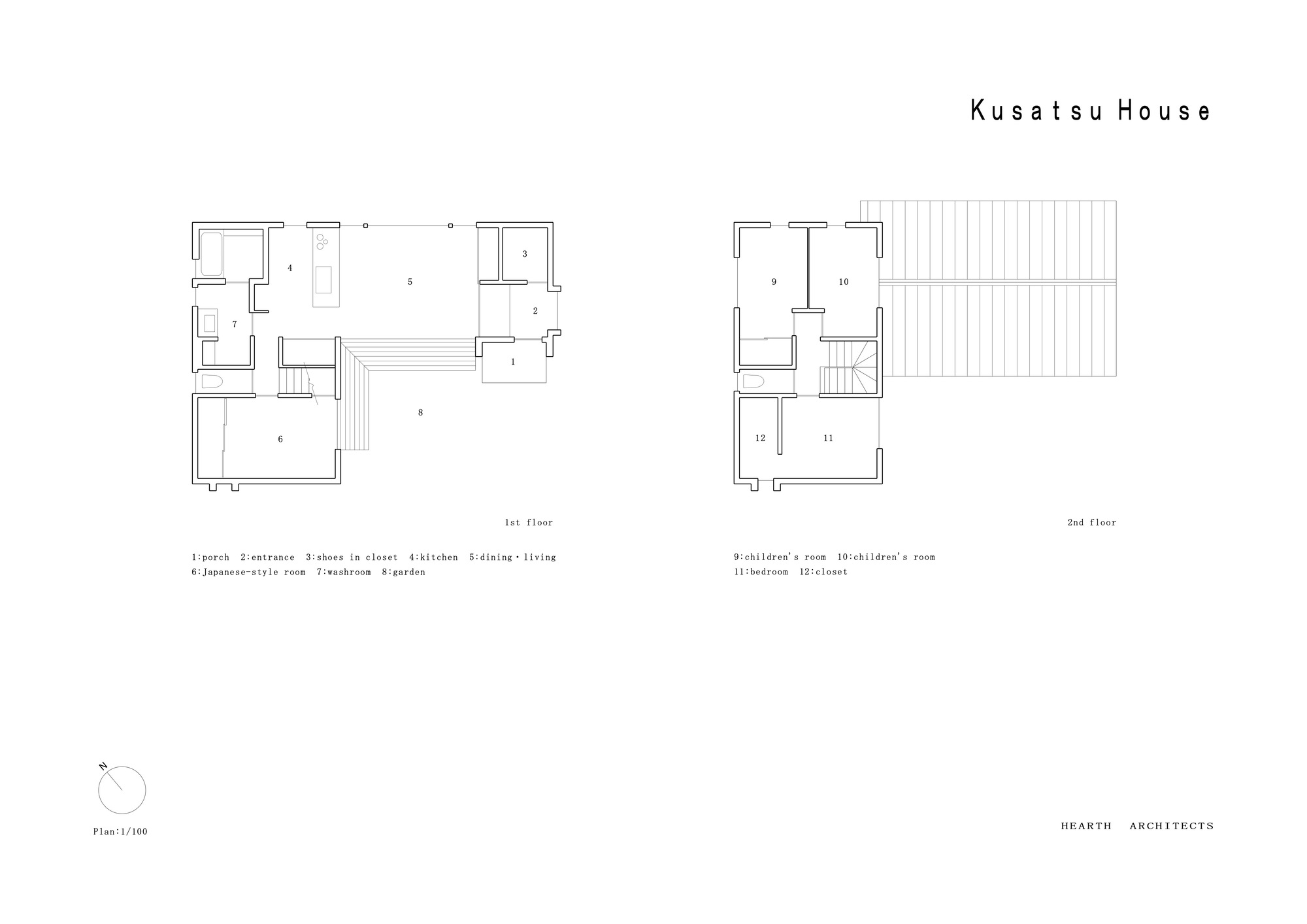 草津之家丨日本丨Hearth Architects-12